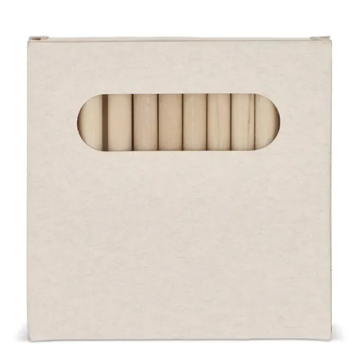 12 colouring pencils in recycled milkcarton box - LT91521 (N0054)